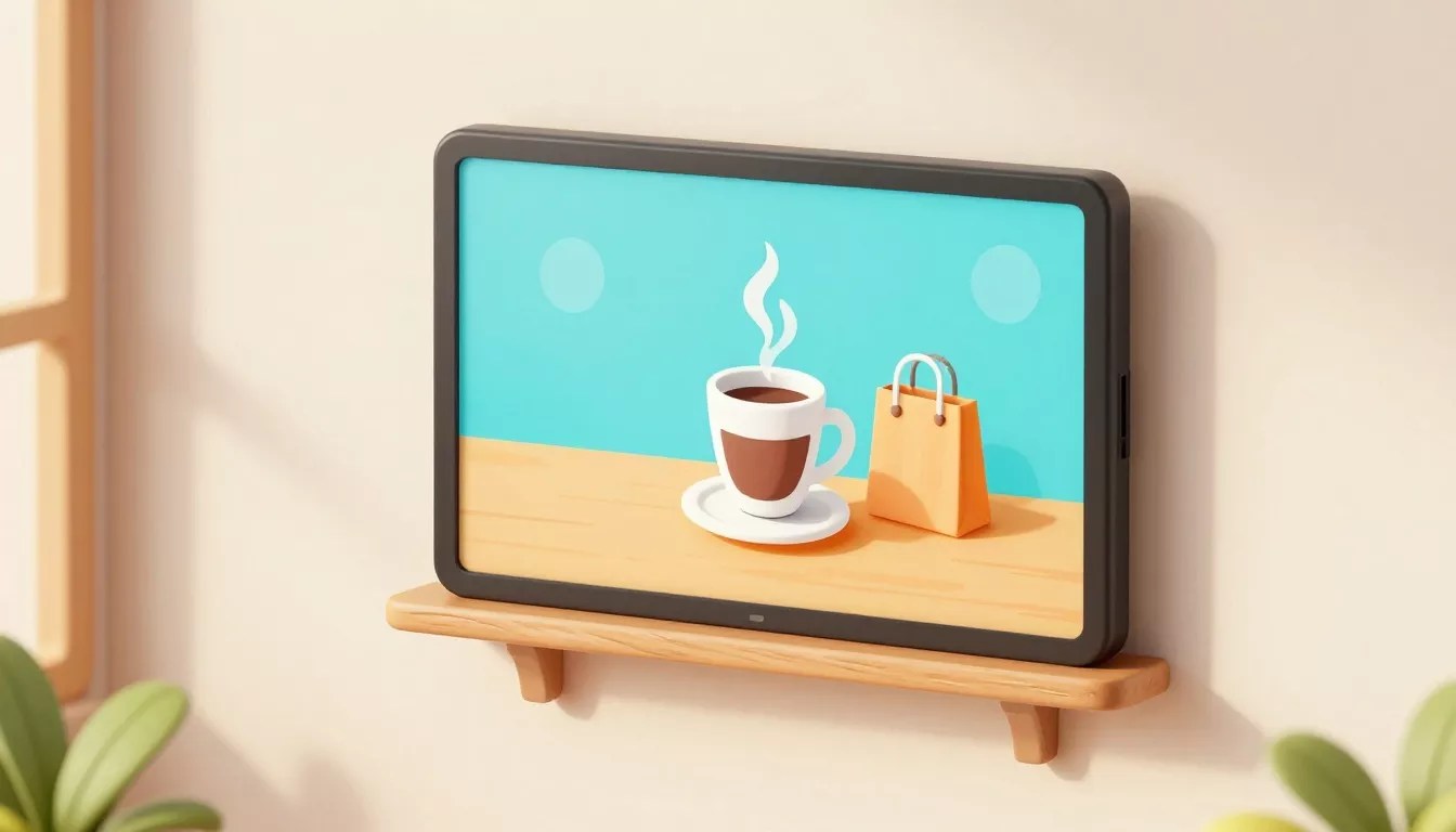 Digital signage в локальных партнёрских сетях: как малому бизнесу Беларуси размещать рекламу на экранах кафе и магазинов